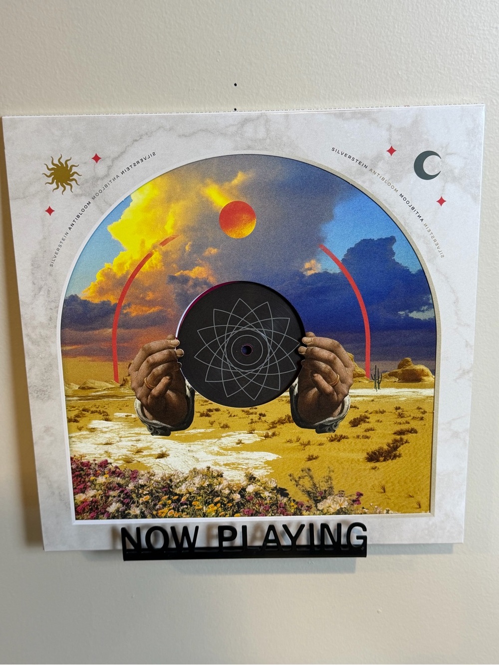 Silverstein - Antibloom vinyl record. 45 rpm